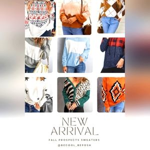 Sweater SHOWS: Saturday @ *8:00 AM EST! (1st 10 request @$15 per sweater)